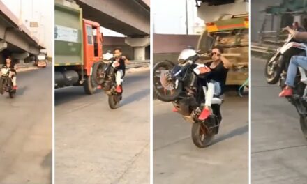 Tik Tok star Adnaan Shaikh arrested for performing bike stunts at Bandra Reclamation