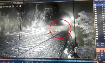7.5 ft boulder falls on track near Lonavala: CCTV captures fall, alert staff prevents mishap