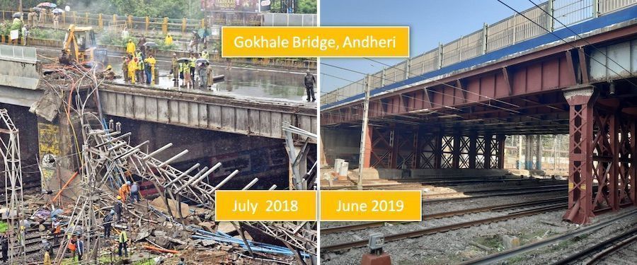 Gokhale Bridge in Andheri repaired, re-opened for vehicles