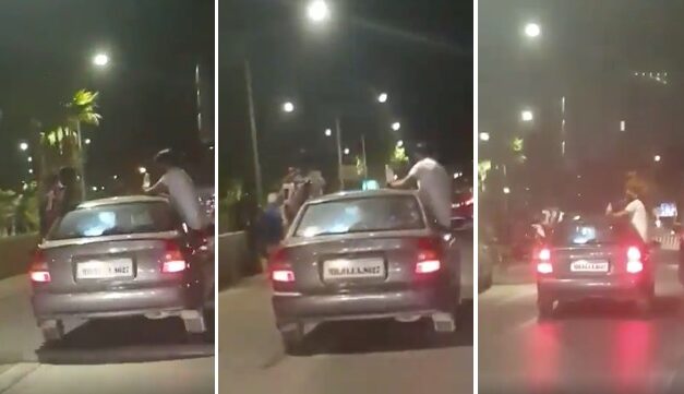Viral video leads to arrest: Khar police nabs trio performing stunts at Carter Road