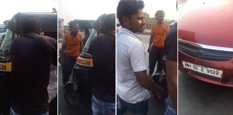 Visit Chowky, Please: Cops to netizen whose auto was hit repeatedly by car with fake number