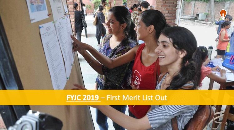 1st merit list for FYJC 2019 released: 1.34 lakh allotted colleges, over 48,000 get first preference