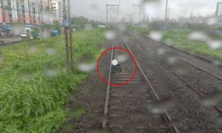 Alert motorman saves youth from committing suicide on track