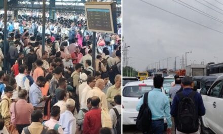 As rains subside, Mumbai returns to ‘normalcy’ with crowded trains, congested roads