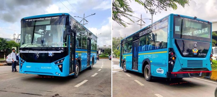 NMMT takes delivery of first electric bus, 30 such buses to start plying in Navi Mumbai soon