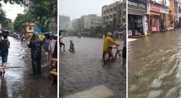 Mumbai Rains: IMD issues ‘orange’ alert, most areas record between 100-200 mm rainfall