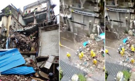 Part of 4-storey building collapses in Fort, no injuries
