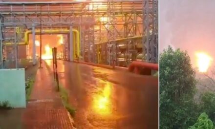 Video: Major fire breaks out at ONGC plant in Navi Mumbai