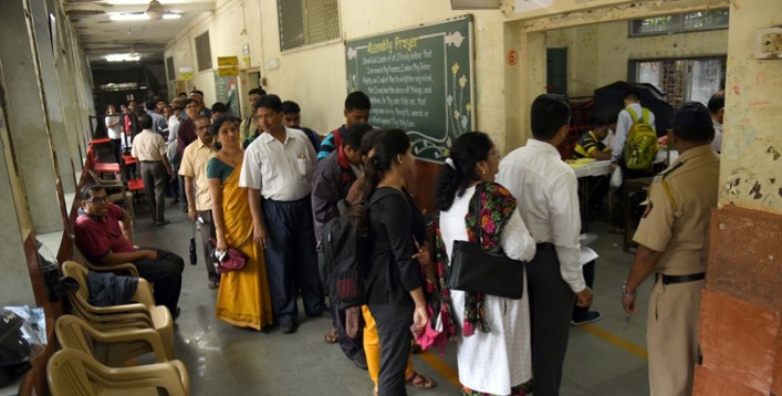 Voting begins in Maharashtra, 5.79% turnout recorded till 10 am