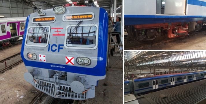 CR’s first AC local arrives in Mumbai, to start ferrying passengers from Jan 2020