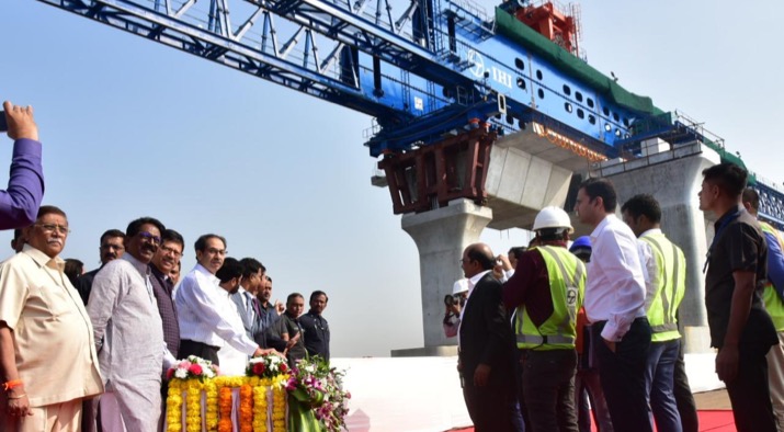 CM launches 1st girder of MTHL: To be India’s longest sea bridge, connect Mumbai-Navi Mumbai