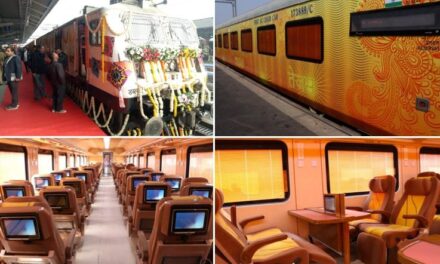 In Pics: First look of the newly inaugurated Ahmedabad-Mumbai Tejas Express