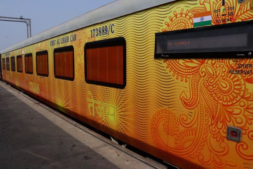 In Pics: First look of the newly inaugurated Ahmedabad-Mumbai Tejas Express 1