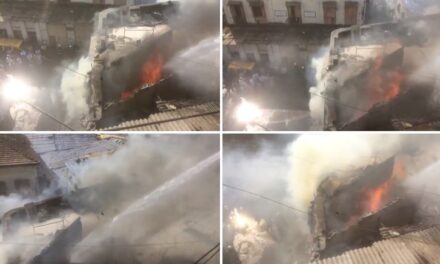 Video: Major fire breaks out in Kamathipura building, several injured