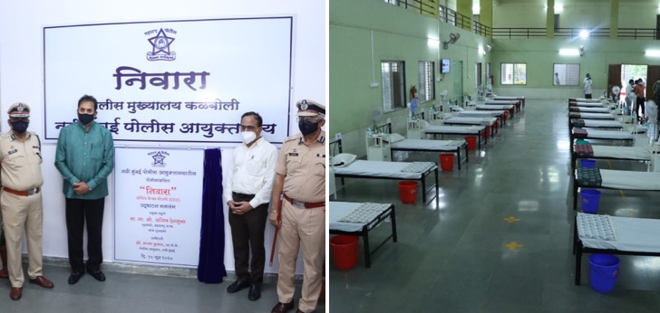 Special 50-bed coronavirus facility setup for cops in Navi Mumbai